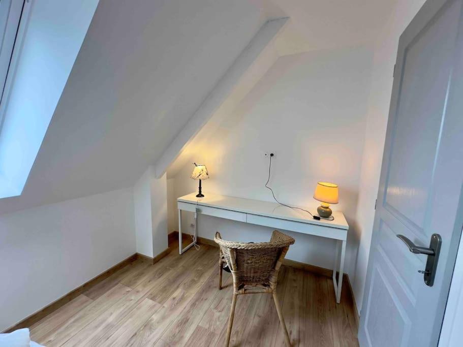 Maison Vue Mer Chez Aline Digosville 외부 사진