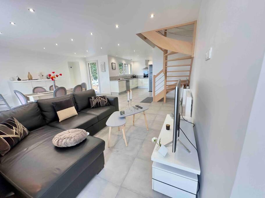 Maison Vue Mer Chez Aline Digosville 외부 사진