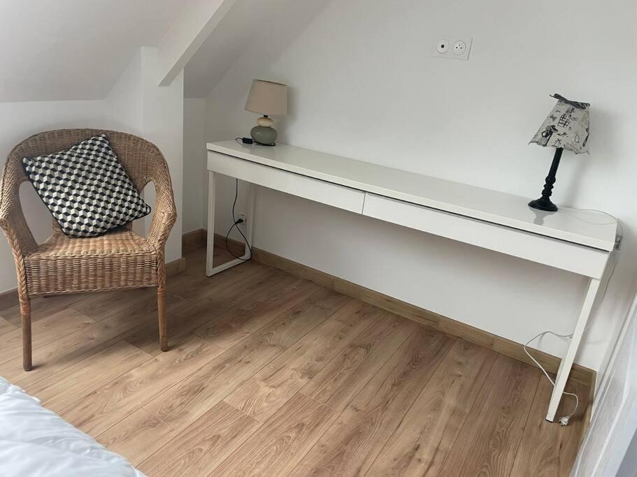 Maison Vue Mer Chez Aline Digosville 외부 사진